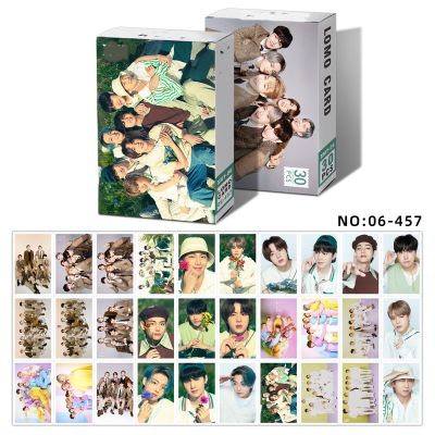 การ์ดโลโม่ โฟโต้การ์ด BTS  บีทีเอส ขนาดรูป 8.5×5.5 ซม. 30ชิ้น/กล่อง lomo card อัลบั้ม: Festa 2021 | Map of the soul on:e | The best | Jungkook | 2021 Winter Package | โลโม่การ์ด lomo card