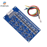 pcbfun พีซีบีแผงป้องกันแบตเตอรี่ลิเธียม Li-Ion 6S 16V 18650พร้อมวงจรที่สมดุลชาร์จเกินจำนวนการป้องกันกระแส