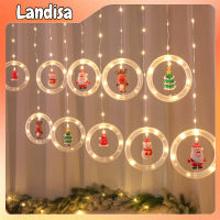 Christmas Window Curtain Lights Super Bright Energy Saving Fairy Lights For Window Christmas Tree Christmas Decoration