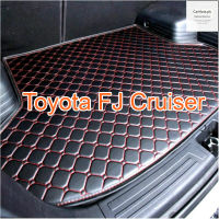 For Toyota FJ Cruiser Trunk Mats Antiskid Car Cargo Mats PU Leather