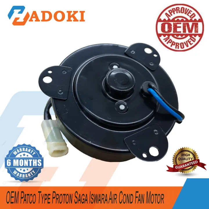 OEM Patco Type Proton Saga Iswara Air Cond Fan Motor | Lazada