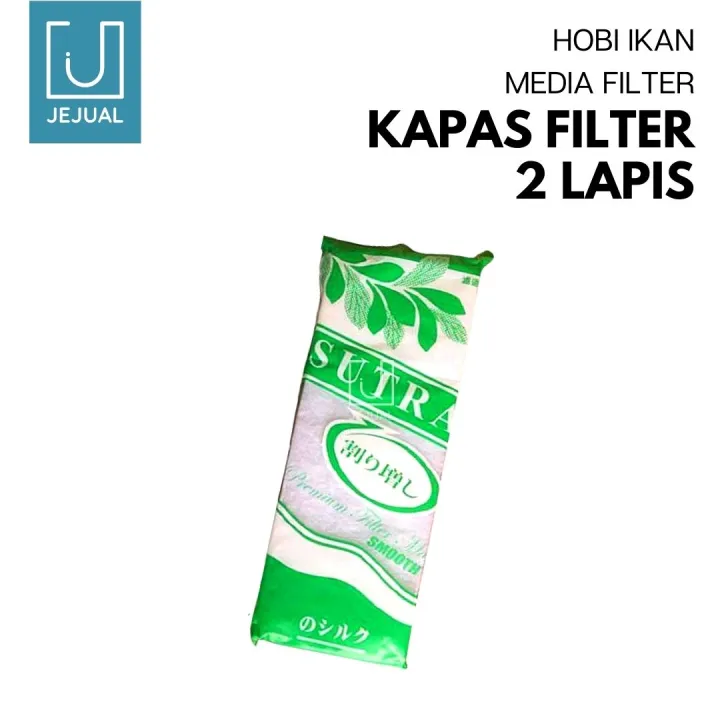 KAPAS FILTER 2 Lapis Media Filter Aquarium/Kolam/Aquascape Ikan