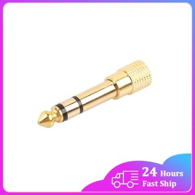 6 35 mm Male to 3 5 mm Female Headphone Adapter Wear-resistant Jack Converter Audio Plug Gold Plating Process Power Amplifier