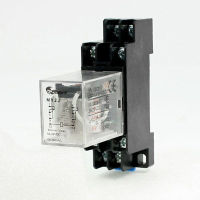 Special Offers MY2J AC 6V Coil General Purpose Relay DPDT 8 Pin 5A 240VAC/28VDC W Socket Base