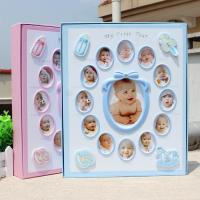 New 8 Inch 6 Inch Baby Photo Album gift birthday present Pictures De Fotografia Children Grow Up Diy Interstitials  Photo Albums