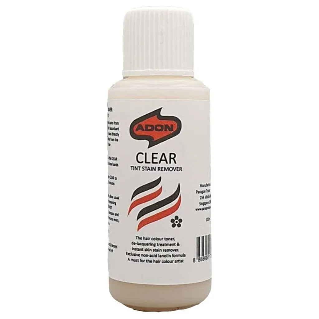 Adon Clear Tint Stain Remover 100ml / 500ml - Removes hair dye color stains  and semi permanent colour stains from the skin (Made in Singapore) | Lazada  Singapore