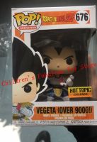 FUNKO POP มาใหม่ z Theme Series Vegeta Over 9000 #676ไวนิล Action Figure ตุ๊กตาคอลเลกชันรุ่นสำหรับของเล่นเด็ก