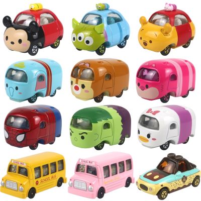 Original Takera Tomy Metal Diecast Vehicle Cars Model Stacking Rings Toy Movie Cartoon Model Educational Car Toys Kids Gift