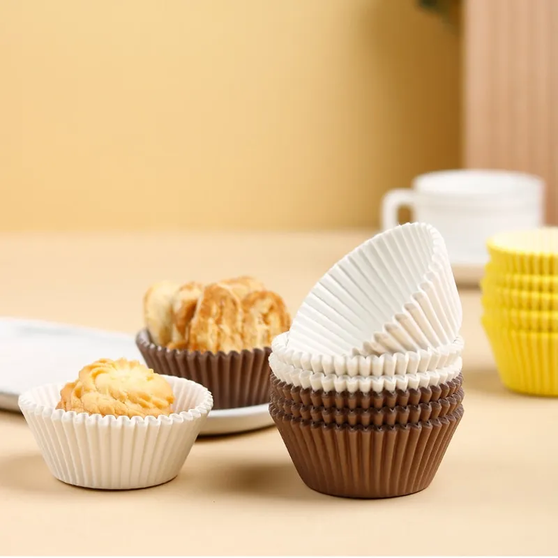 6 Muffin Cup Cake Mould Tray For Muffins Bakeware ( Black Carbon Steel ) (  7cm )