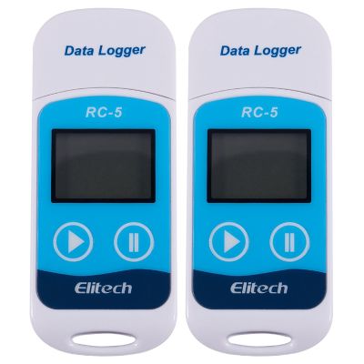 2X ELITECH 32000 Point USB Temperature Data Logger Recorder Internal Sensor