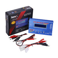 IMAX B6 Balance Charger Adapter LCD Dispaly 80W Balance Discharger Discharge Power 5W 18V 6A สำหรับ LiPo NiMH NiCd LiFe Pb แบตเตอรี่