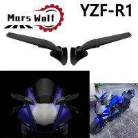 สำหรับ YAMAHA YZF-R1 YZFR1 YZF R1 R1M 2020 2021 2022กระจกมองหลังลมปรับหมุนกระจกมองข้าง Winglet 2020-2022