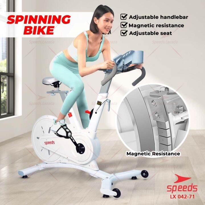 Speeds Sport Alat Olahraga Fitness Spinning Bike Static Indoor Bike Gym Lcd Sepeda Statis