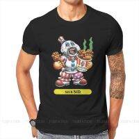 Sick Sid Capn Spaulding Version Hipster Tshirts Garbage Pail Cartoon Film Men Harajuku T Shirt Round Neck Oversized