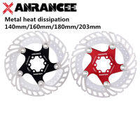 2021ANRANCEE Mountain Bike Cooling Disc Brake Floating Pads 140mm 160mm 180mm 203mm 6 Bolts Cool Down Bicycle Rotor VS RT99 RT86