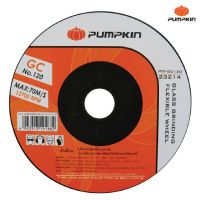 PUMPKIN แผ่นเจียร ใบเจียร ใบเจียรกระจกบาง 4นิ้ว เบอร์120 รุ่น PTT-GC120 (23214)  ThaiTools