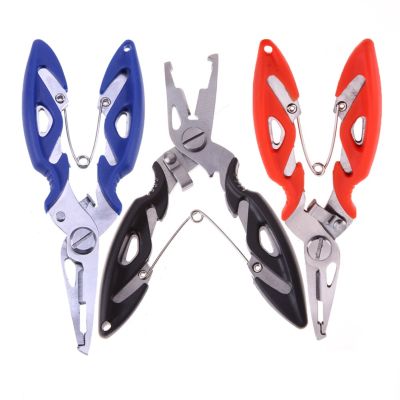 Outdoor Fishing Tools Aluminum Fishing Pliers Scissors Line Cutter Braid Cutter Hook Remover Tackle  Shearspesca acesorios Adhesives Tape