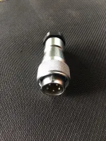 คอนเนคเตอร์ต่อสายไฟ WF20 5pole #2sqmm 10A, cable OD.5-12mm circular connector IP65 WF20J5TA male poles