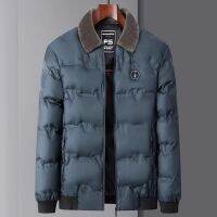 、’】【= Men Fashionable Warm Winter Coat With Thickened Design Casual Stylish Stand Collar Lightweight Thin Korean Version Short Length