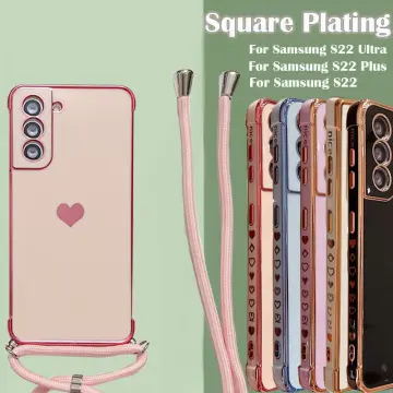 Samsung A53 A13 A52s S22 Ultra S21 FE Cute Heart Case Shockproof TPU Phone  Cover