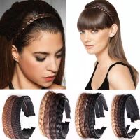 【CC】 Wig Headband Twist Braid Rope Hair Decoration Multiple Styles Scrunchies Accessories