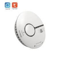 Tuya Smart Home Wifi Smoke Detector Smart Fire Alarm Sensor Wireless Gas Detector Tuya Smoke Detector Smart Life For Home Household Security Systems