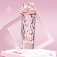 700Ml Self Stirring Led Light Protein Shaker Bottle Electrical Mixing Rechargeable Blender Cup Fitness Sports Cup