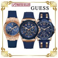 [100% Authentic] GUESS  Crystal Blue Dial Ladies Luxury Watches Jam Tangan Lelaki Wanita W1049G2 W1053L1 W1094