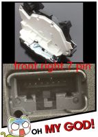 【YF】◇☃✷  for GOLF JETTA SKODA (5L) SEAT ALHAMBRA (7N) LEON III (5F) Door Lock Latch Actuator Driver Side Front right