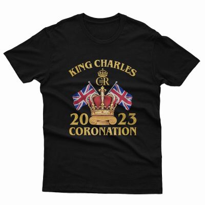 เสื้อยืดราชาภิเษก King Charles Iii เสื้อยืดชาร์ลส์ธาด