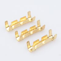 453 U-shaped Terminal Tab Cold Inserts Connectors Cold Terminal Small Teeth Fascia Terminal 0.3-1.5mm2 Wire Crimp Connector Electrical Circuitry Parts