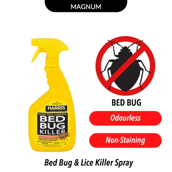 Harris Bed Bug Killer Spray 32 fl oz Lazada