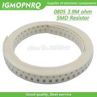 300pcs 0805ตัวต้านทาน SMD 3.9M OHM CHIP RESISTOR 18W 3.9M 3M9 ohms 0805-3. 9เมตรค่ะ