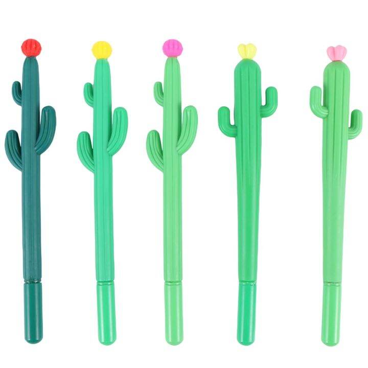 30-pieces-cactus-shaped-rollerball-pens-cactus-gel-ink-pens-writing-pen-for-office-school-home-writing-gift-supplies