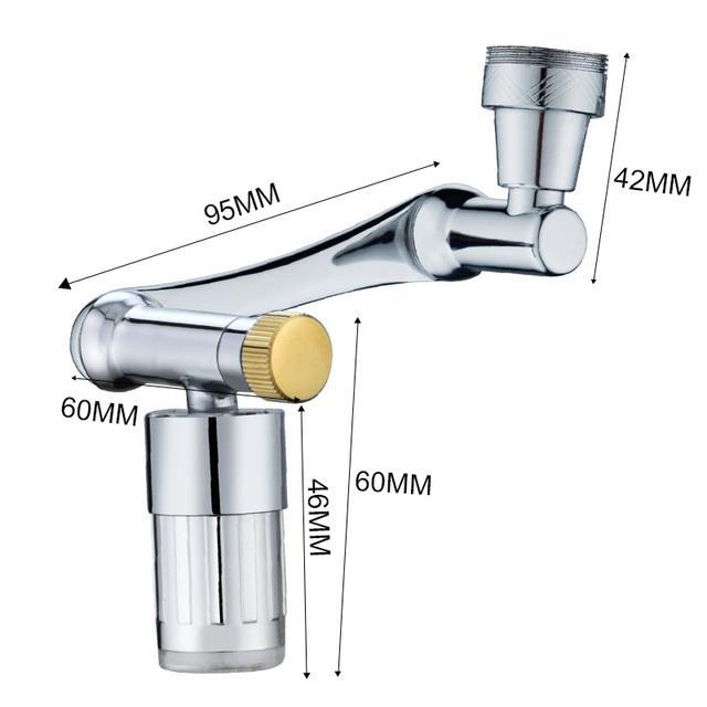 1440-rotating-faucet-extender-metal-copper-luminous-faucet-robot-arm-foam-nozzle-sprayer-kitchen-water-saving-filter