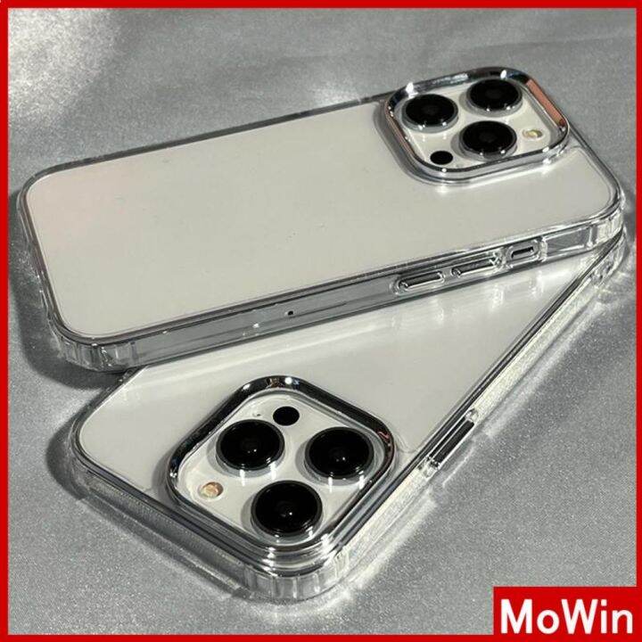 mowin-เข้ากันได้สำหรับ-เคสไอโฟน-เคสไอโฟน11-เคส-สำหรับเคส-iphone-หรูหราชุบเลนส์เคสนิ่ม-ป้องกันกล้องเคสใส-เรียบง่าย-เข้ากันได้กับ