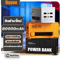 พาวเวอร์แบงค์ 50000mAh ชาร์จเร็ว 66W PD22.5W Powerbank Fast Charge ชาร์จเร็วรองรับ4เครื่อง เพาวเวอร์แบงค์ ประกัน1ปี