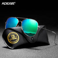 Air Force Pilot Sunglasses Men Polarized 62 Lens Large Sun Glasses Polaroid UVAUVB Sunglass de sol With Case