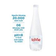 Freeship Max Thùng 20 chai Nước khoáng La Vie Premium 400ml