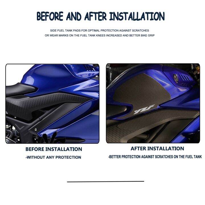 for-yamaha-yzf-r3-2019-2022-2020-side-fuel-tank-pad-protector-stickers-decal-gas-knee-grip-traction-pad-tankpad