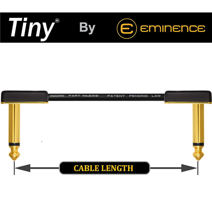 worlds-best-cables-4-units-2-foot-pedal-effects-patch-instrument-cable-custom-made-using-mogami-2319-wire-amp-eminence-tiny-gold-plated-angled-ts-connectors