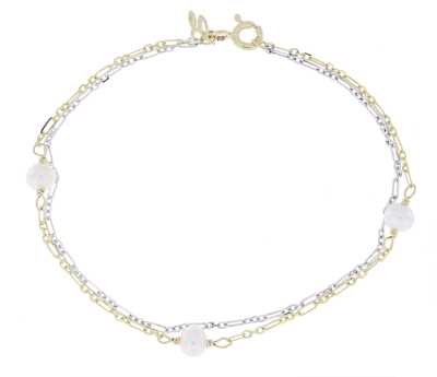 Gails BFK097 2 chain with 3 pearl