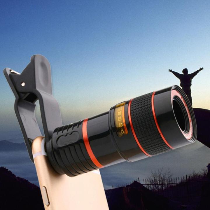 8x-12x-optical-zoom-mobile-phone-lens-telephoto-macro-camera-lenses-universal-selfie-tripod-with-clip-wide-angle-camera-lens-kit