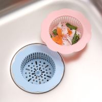 1 Pcs Flower shaped Kitchen Bathroom Sink Drain Strainer Drain Filter Sink Anti plug Filter Floor Drain Hair Catcher