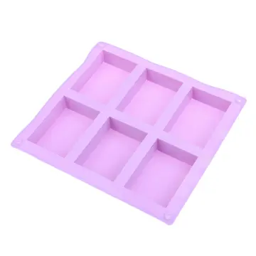 6 Cavity Silicone Mold for Making Soaps 3D Soap Mold DIY Handmade