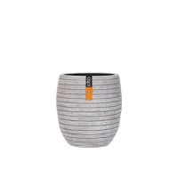 Vase Elegant High Row (Size D 12 x H 15 cm) - กระถางต้นไม้ Modern แบรนด์ Capi Europe