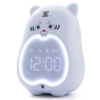 Kids Alarm Clock Cute Tiger Digital Alarm Clock for Kids Bedside Clock Children Sleep Trainier Wake Up Night Light