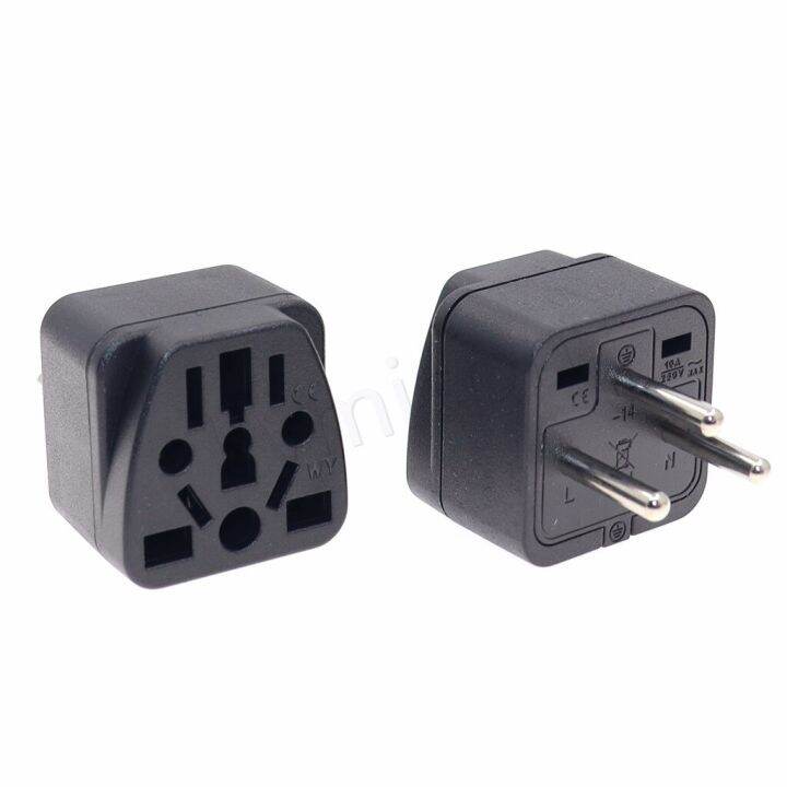Israel Power Adapter Travel Universal Plug , Works In Palestine
