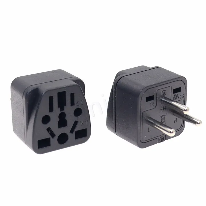 Israel Power Adapter Travel Universal Plug , Works In Palestine