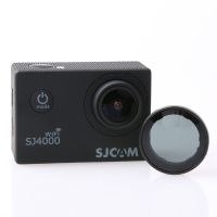 กล้อง SJCAM ฝาครอบกล้องความหนาแน่นตัวกรองแสงสำหรับกล้อง Nd/ SJ4000 + สำหรับกล้อง DV 4000 ND ป้องกัน Wifi กล้องวิดีโอกีฬา &amp; กล้องแอ็กชัน